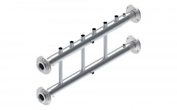 Распределительный коллектор GK50F(2)-25(3u)max, 250 кВт, серия MAXIMUS